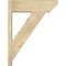 Ekena Millwork Traditional Slat Rough Sawn Outlooker, Douglas Fir, 8"W x 26"D x 34"H OUT08X26X34TRA06RDF - alternate 4